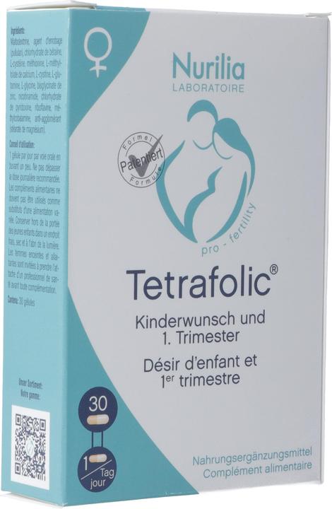 Nurilia Tetrafolic caps (30 pièce(s), Capsules, 37 g)