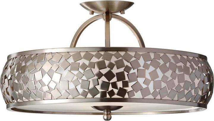 Immagine prodotto Elstead Lighting Zara plafoniera E27 tripla in acciaio spazzolato (E27)
