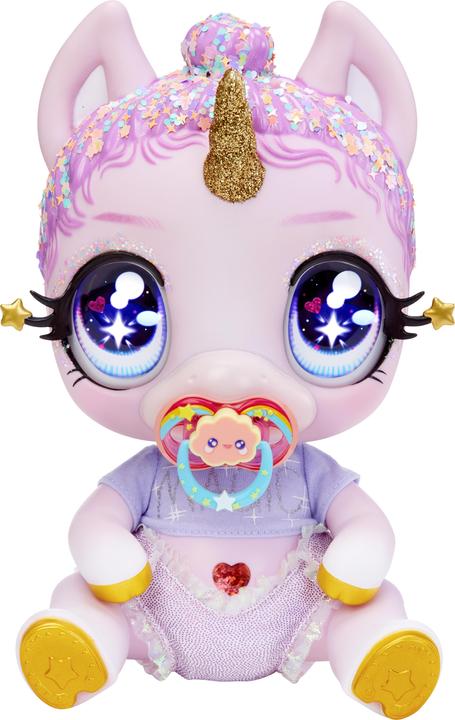 Immagine prodotto MGA Bambola unicorno Glitter Babyz - Arcobaleno rosa