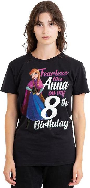 Produktbild Disney Frozen Fearless Like Anna TShirt 8 Geburtstag (M)