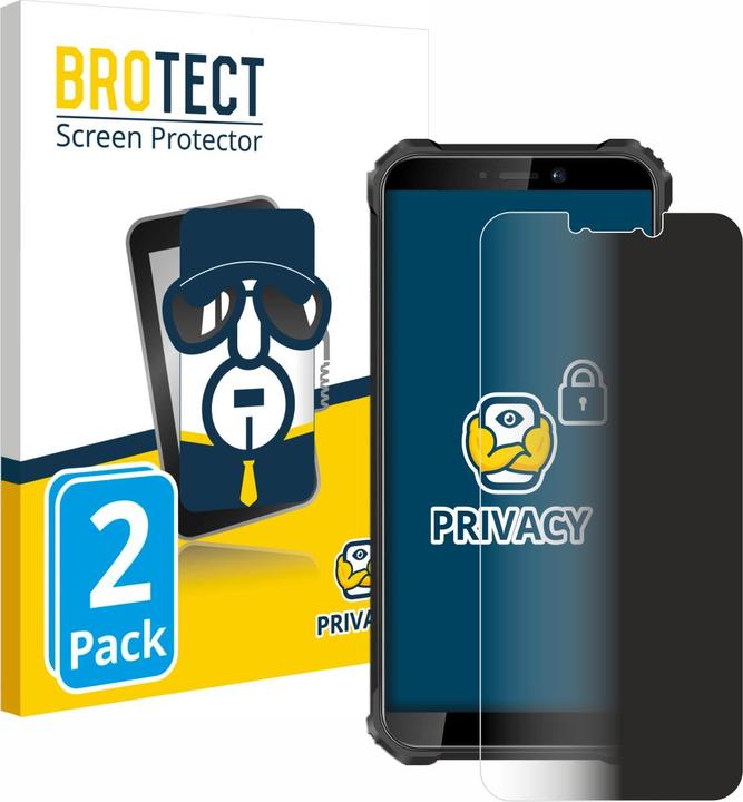 Image du produit BROTECT Film anti-regards Anti-Spy Privacy Film de protection contre la lumière bleue (2 pièce(s), Oukitel WP5 Pro)