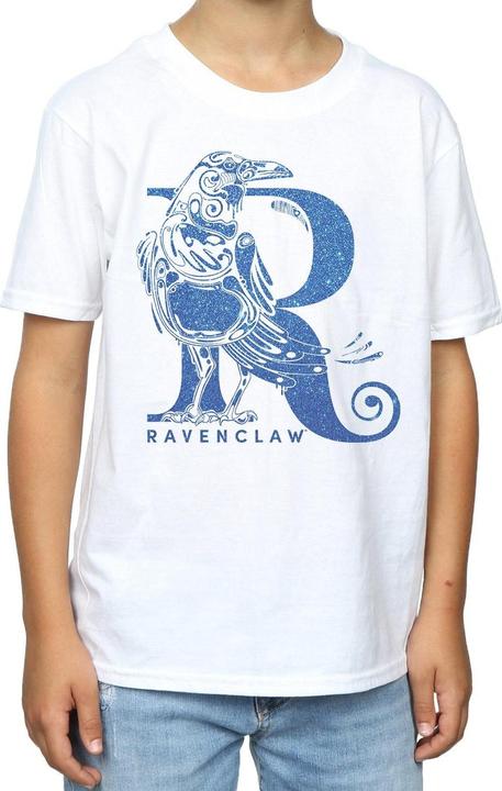 Actual product image Boys Ravenclaw Glitter T-Shirt (152, 158)