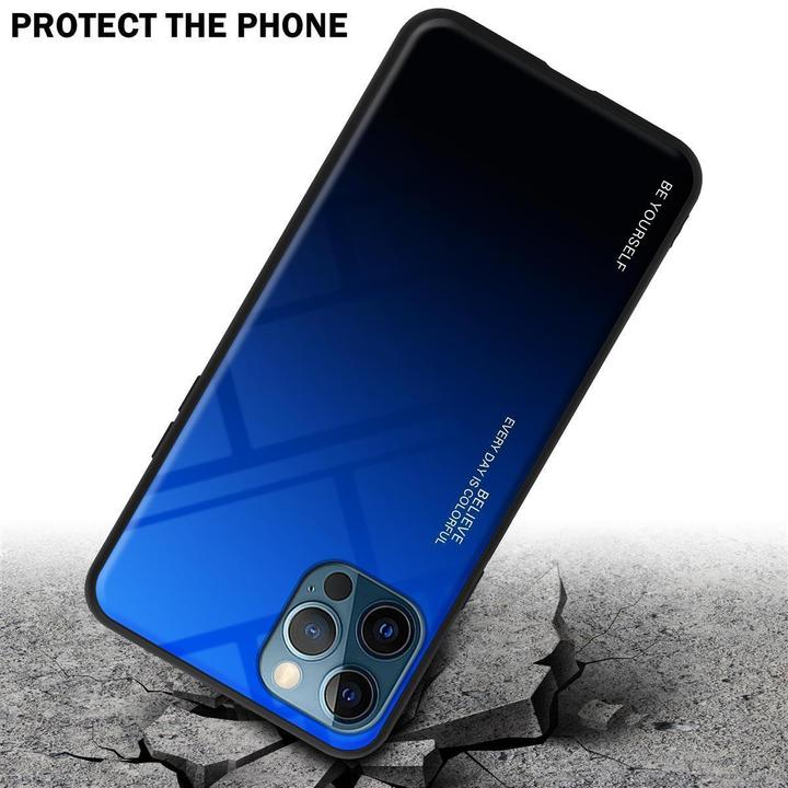 Produktbild Cadorabo TPU 2 Farben Glas Cover (Apple iPhone 12 Pro Max)