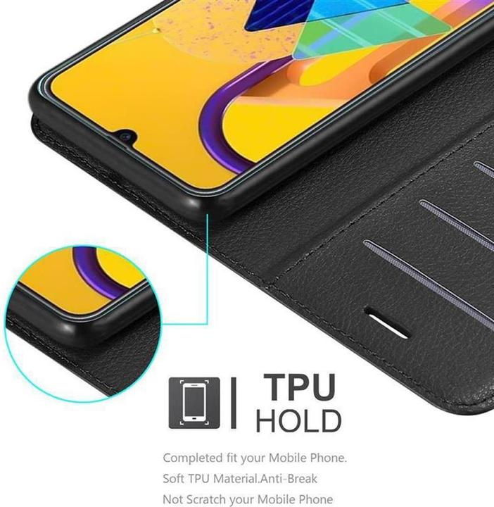 Actual product image Cadorabo Book with stand function cover (Samsung Galaxy M30s, Samsung Galaxy M21)