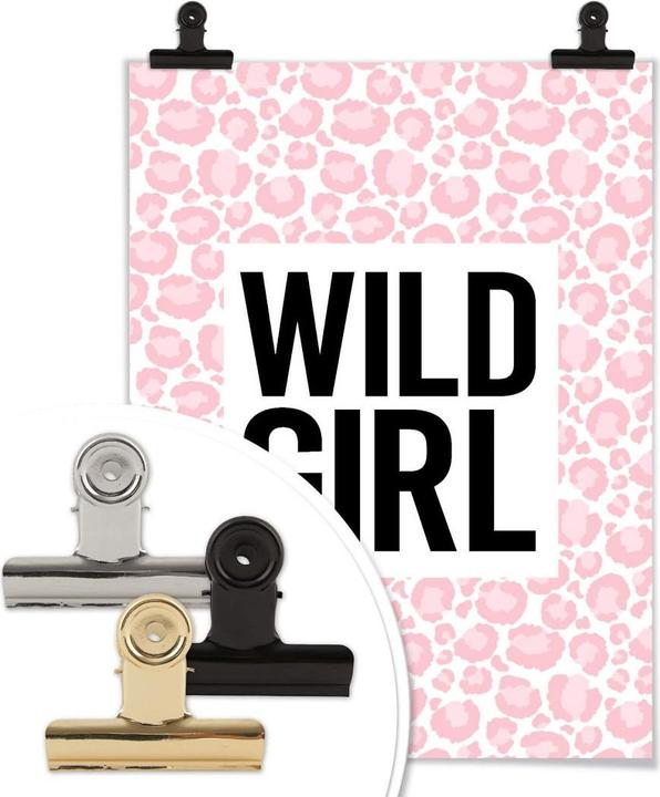 Image du produit Trenddeko Léopard - Wild Girl (40 x 50 cm)