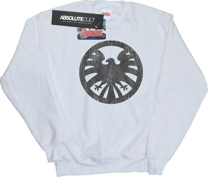 Agents Of SHIELD Distressed Logo Sweatshirt (S)