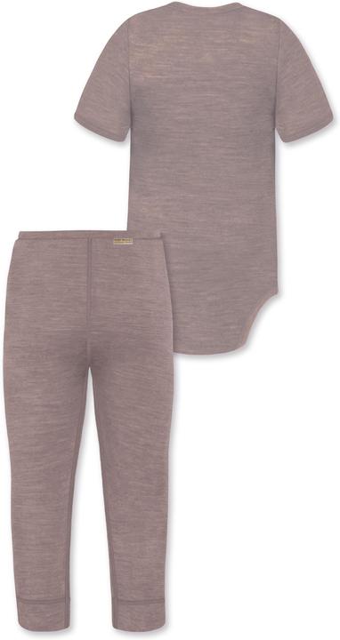 Actual product image Normani Baby merino short-sleeved body "Tihoi" and trousers "Tutira" - 9613 (74)