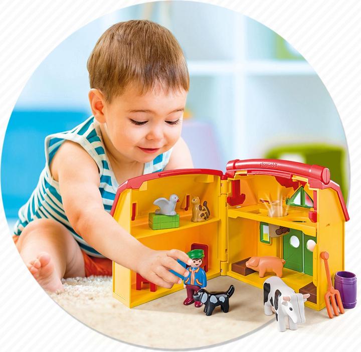 Immagine prodotto Playmobil La mia fattoria da asporto (6962, Playmobil 1.2.3)