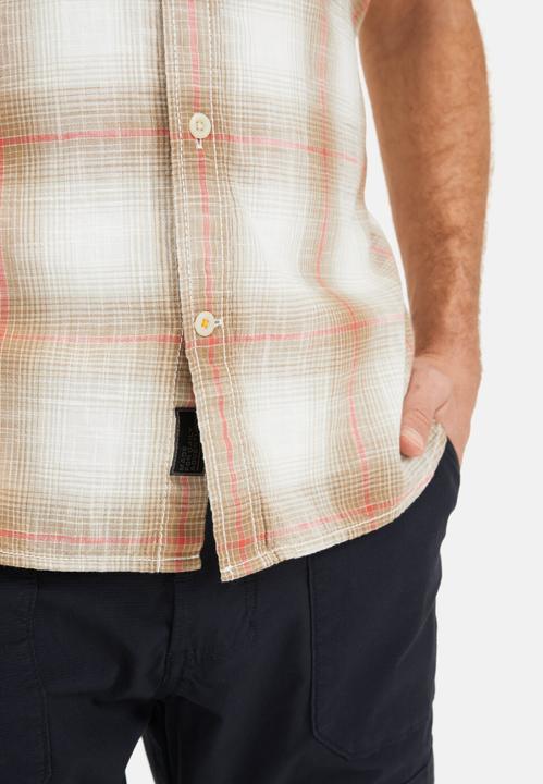 Image du produit Camel Active Kariertes Kurzarmhemd aus reiner Baumwolle (5XL)