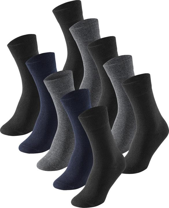 Immagine prodotto Schiesser Calze per il tempo libero in cotone Fit (confezione da 10, 39 - 42)