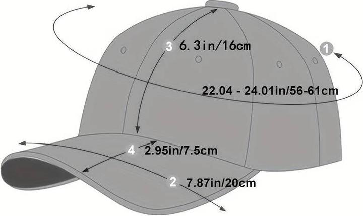 Image du produit PhoneLook Casquette de baseball en maille respirante Trucker Cap unisexe avec motif de tendance