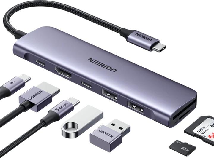 Productafbeelding Ugreen CM195 (USB-C, 6 Havens)