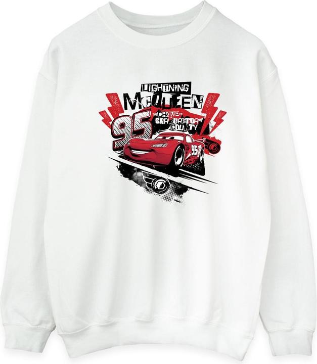 Produktbild Disney Cars Lightning McQueen Collage Sweatshirt (S)