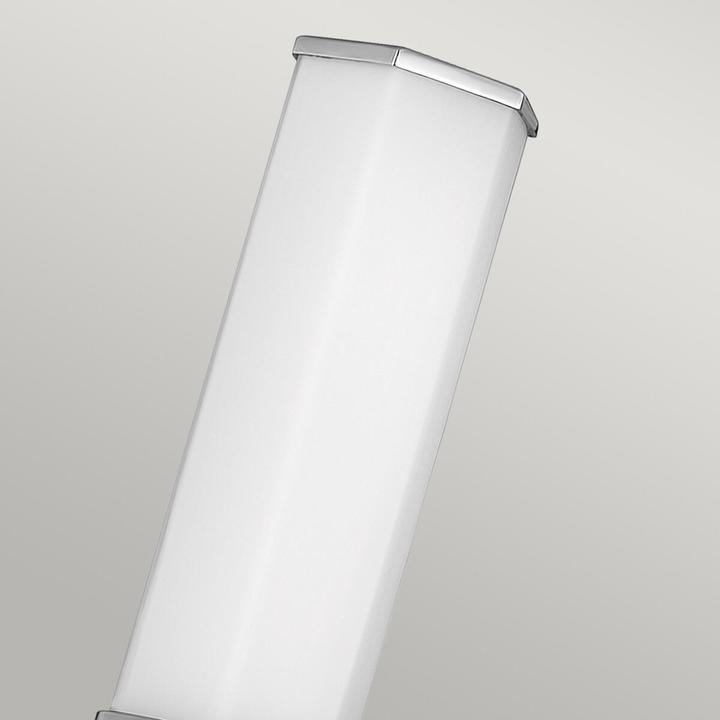 Image du produit Elstead Lighting Facet LED Applique murale chrome poli opale gravé IP44 (1080 lm)
