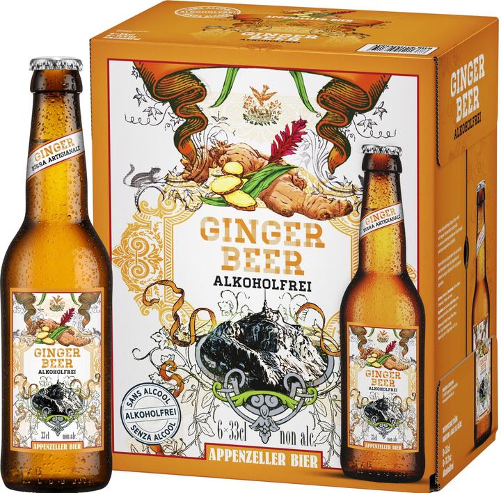 Appenzeller Bier Birra allo zenzero (6 x 33 cl)