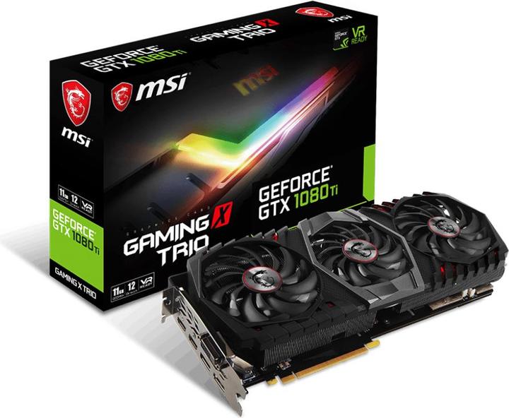 Produktbild MSI GeForce GTX 1080 Ti GAMING X TRIO (11 GB)