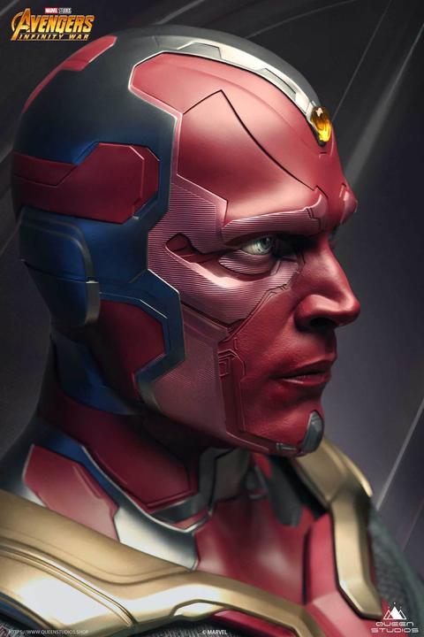 Image du produit Queen Studios Avengers Infinity War buste 1/1 Vision 66 cm