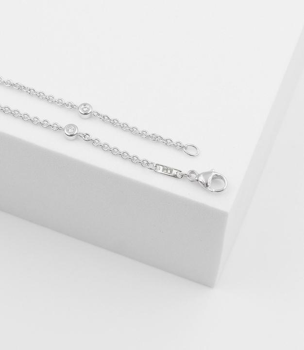 Image du produit Muau Ancrage rond (19 cm, Or blanc 750/18K)