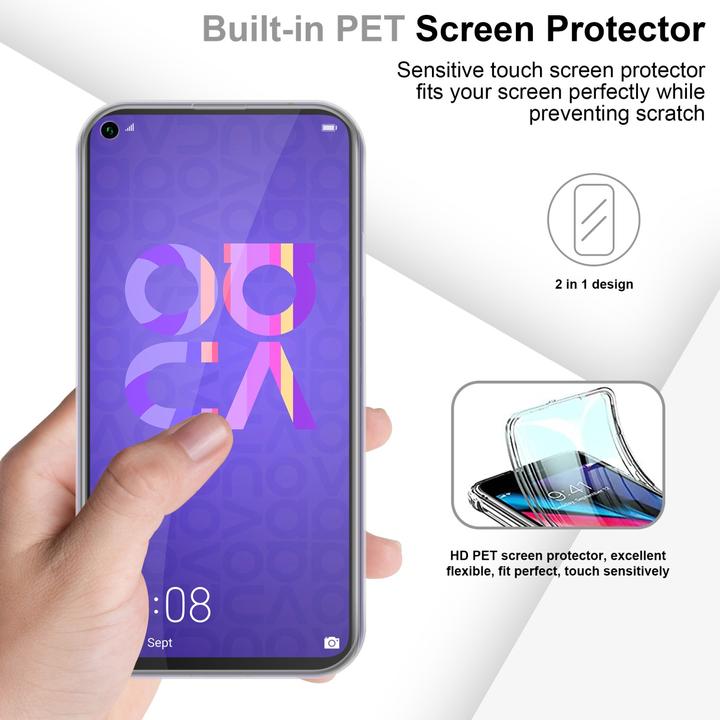 Produktbild Cadorabo TPU Hülle 360 Grad Case (Huawei Nova 5T, Honor 20s, Honor 20)