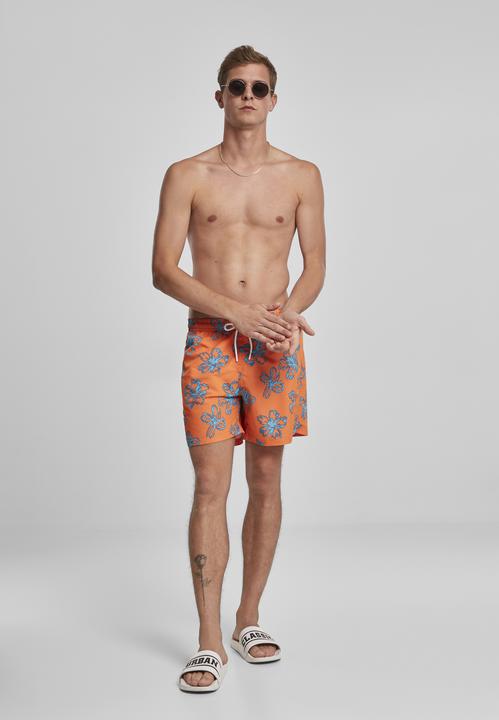 Actual product image Urban Classics Floral Swim Shorts (S)
