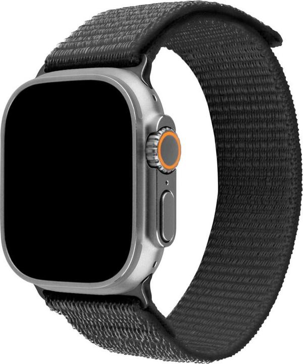 Actual product image Fixed Apple Watch Ultra 49 mm Nylon strap, grey (Nylon)