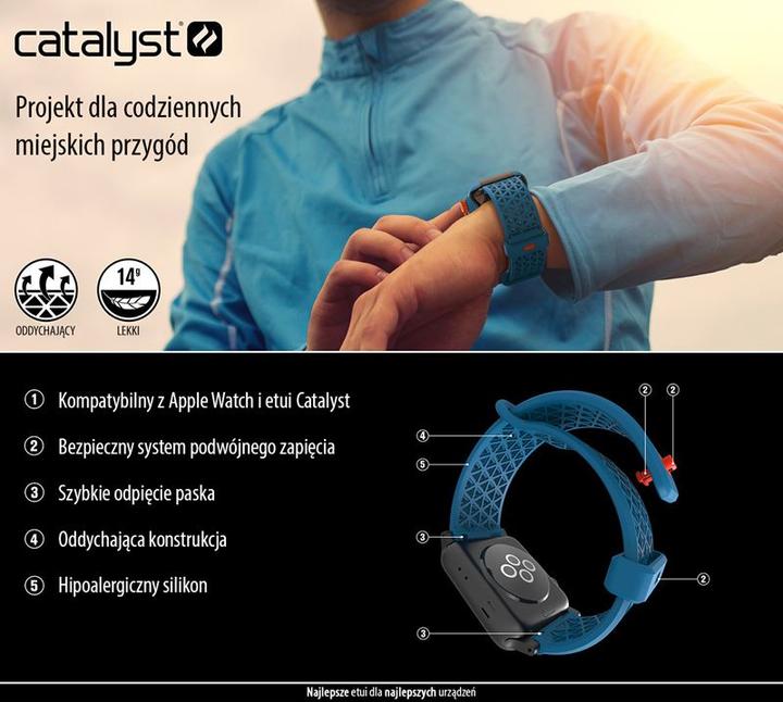 Image du produit Catalyst Bracelet sport - bracelet élastique pour Apple Watch 38 (Silicone)