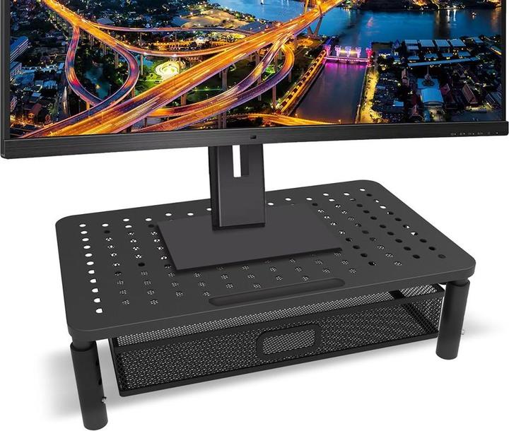 Produktbild Maclean Monitor-/Laptop-Ständer mit Schublade 13-32 MC-947