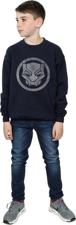 Image du produit - Sweat BLACK PANTHER DISTRESSED ICON - Garçon (140, 146)