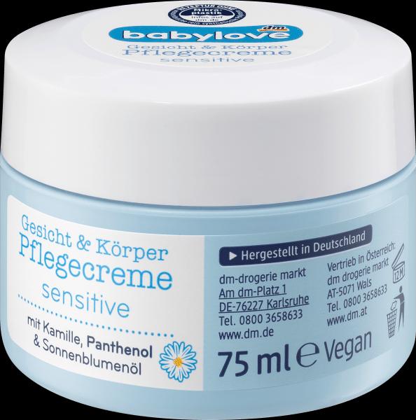 Immagine prodotto dm babylove Cura crema sensibile