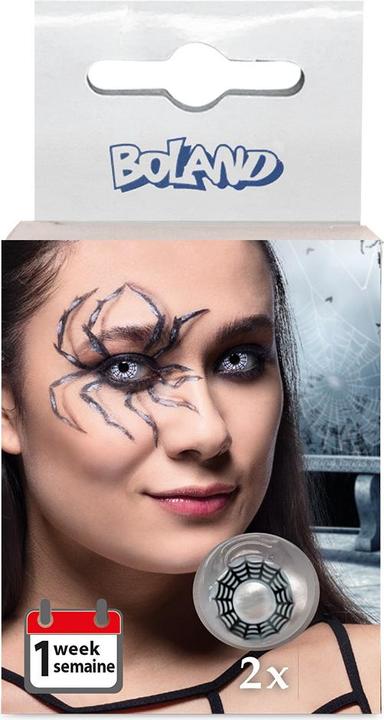 Produktbild Magni Kontaktlinsen 1 Woche Spinne (Schwarz, Weiss)