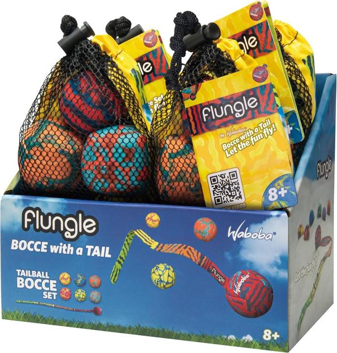 Actual product image Waboba Flungle in the display