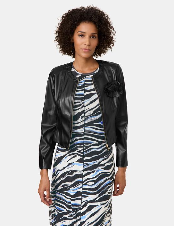 Actual product image Gerry Weber Coated blazer jacket with floral detail Blazer long sleeve lined - 64484 (46)