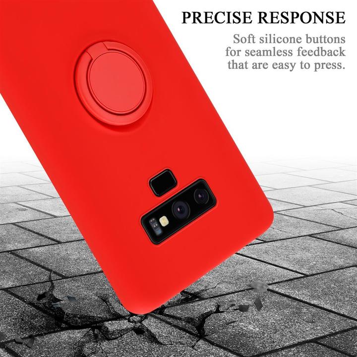 Productafbeelding Cadorabo TPU Vloeibare Ring Silicone Hoesje (Samsung Galaxy Note 9)