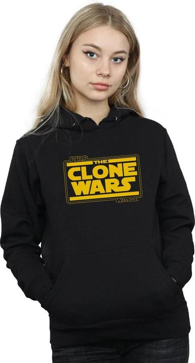 Image du produit Star Wars - Sweat à capuche CLONE WARS LOGO - Femme (S)