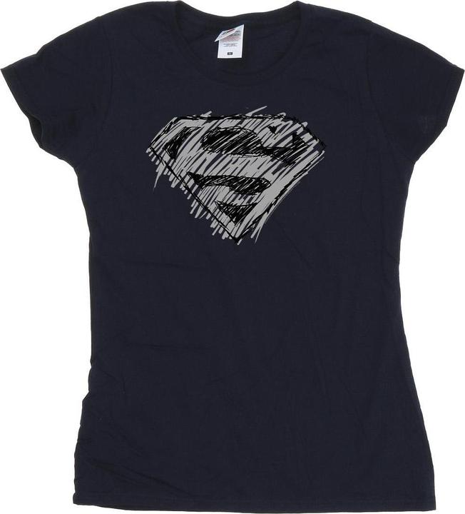 Superman Logo Sketch TShirt (M)