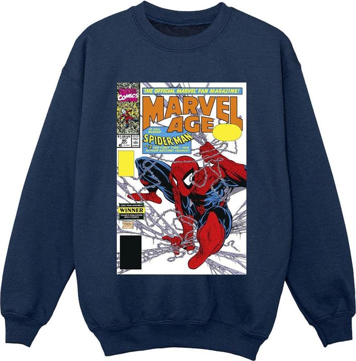SpiderMan Age Comic Cover Sweatshirt Jungen