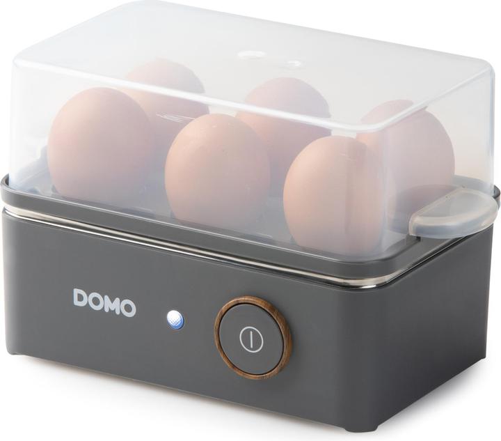 Actual product image Domo DO 9283 EK Eierkocher bis 6 Eier matt grau (EU plug)