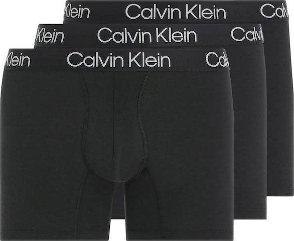 Calvin Klein LETTERA BOXER 3PK, 7V1 (S, confezione da 3)