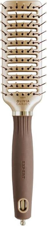 Produktbild Olivia Garden Expert Style Vent Nylonborsten Gold&Braun