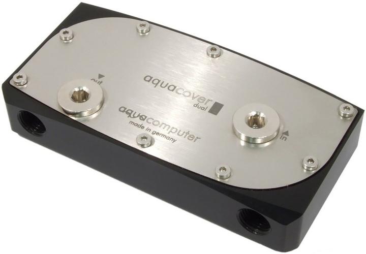 Produktbild Aqua Computer aquacover dual DDC, Deckel für und Swiftech-