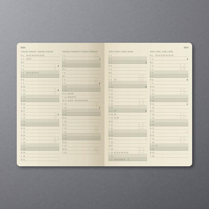 Produktbild Sigel Tageskalender (A5, Deutsch)