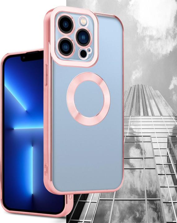 Immagine prodotto Cadorabo Custodia TPU Chrome con protezione della fotocamera per Apple iPhone 13 PRO MAX (Apple iPhone 13 Pro Max)