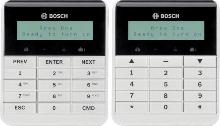 Actual product image Bosch Security Systems LCD text keypad