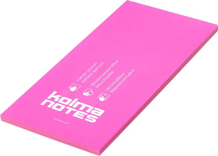 Produktbild Kolma Haftnotizen Notes 99 x 210 mm statisch haftend berry (99 x 210 mm)