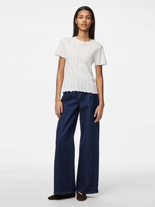 Actual product image Pieces Pcmarie Ss O-Neck Poin Top Jrs Noos Bc (S)