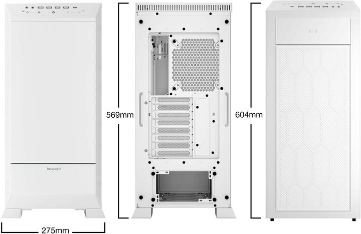 Immagine prodotto be quiet! DARK BASE PRO 901 Bianco (ATX, XL-ATX, mATX, Mini-ATX)