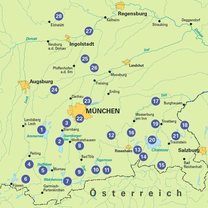 Produktbild Die 28 schönsten E-Bike Touren in Oberbayern (Deutsch, BVA BikeMedia GmbH, 2023)