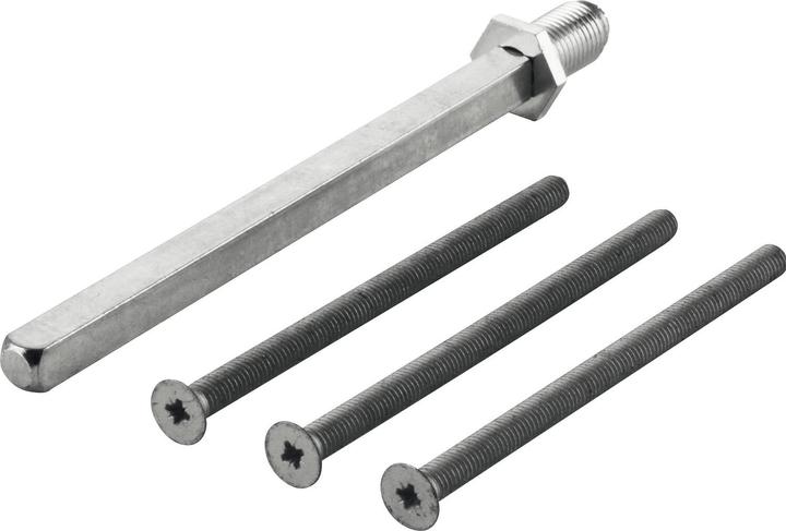 Produktbild Hoppe Befestigungsset zu LIÈGE - für Wechselgarnituren, TS: 67 - 72 mm (Türschildgarnitur)