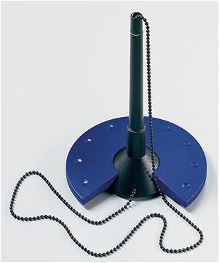 Actual product image Helit Biros stand Dimensions: 10.1 x 15 cm (Ø x H) Writing colour: black