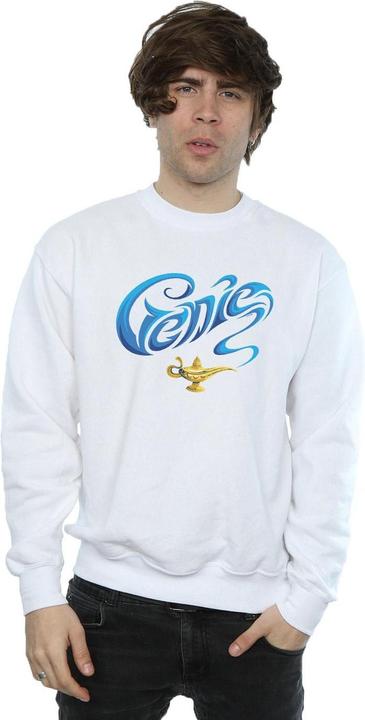 Actual product image Disney Mens Aladdin Movie Genie Lamp Sweatshirt (4XL)